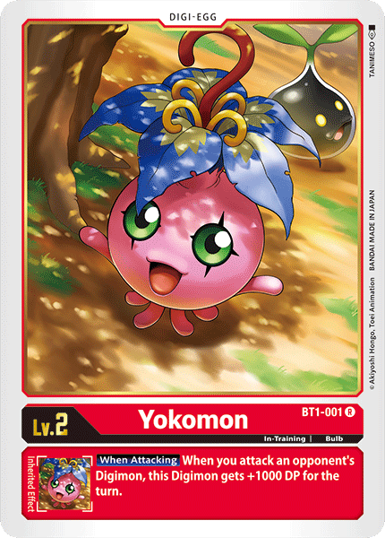 Yokomon [BT1-001] [Release Special Booster Ver.1.0] | Card Merchant Takapuna