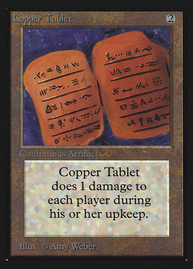 Copper Tablet [Collectors' Edition] | Card Merchant Takapuna