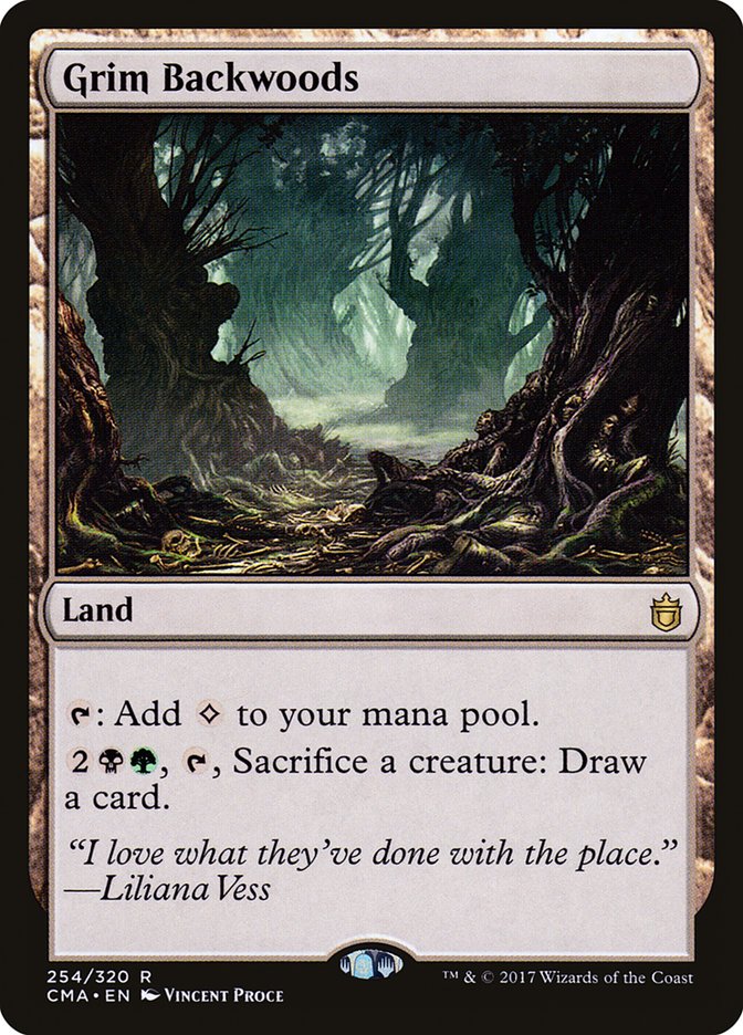 Grim Backwoods [Commander Anthology] | Card Merchant Takapuna