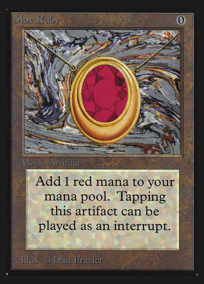 Mox Ruby [Collectors' Edition] | Card Merchant Takapuna