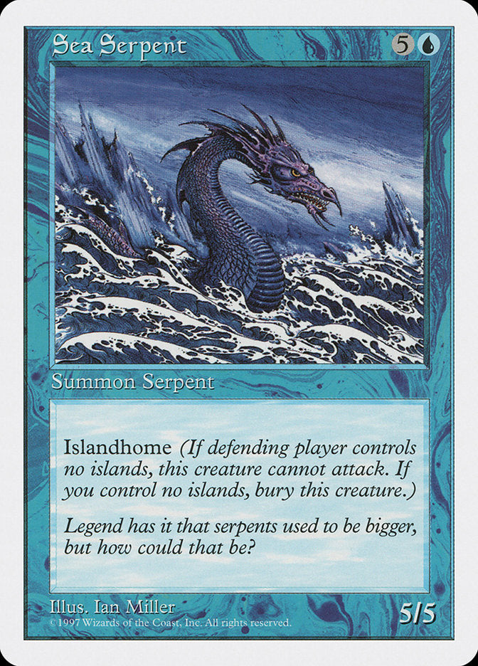 Sea Serpent [Fifth Edition] | Card Merchant Takapuna