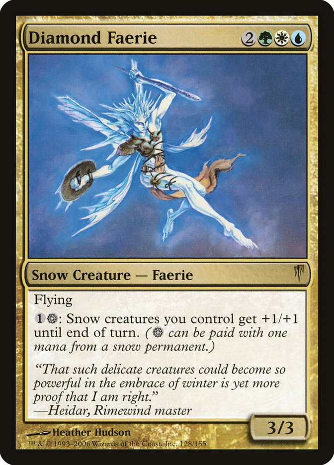 Diamond Faerie [Coldsnap] | Card Merchant Takapuna