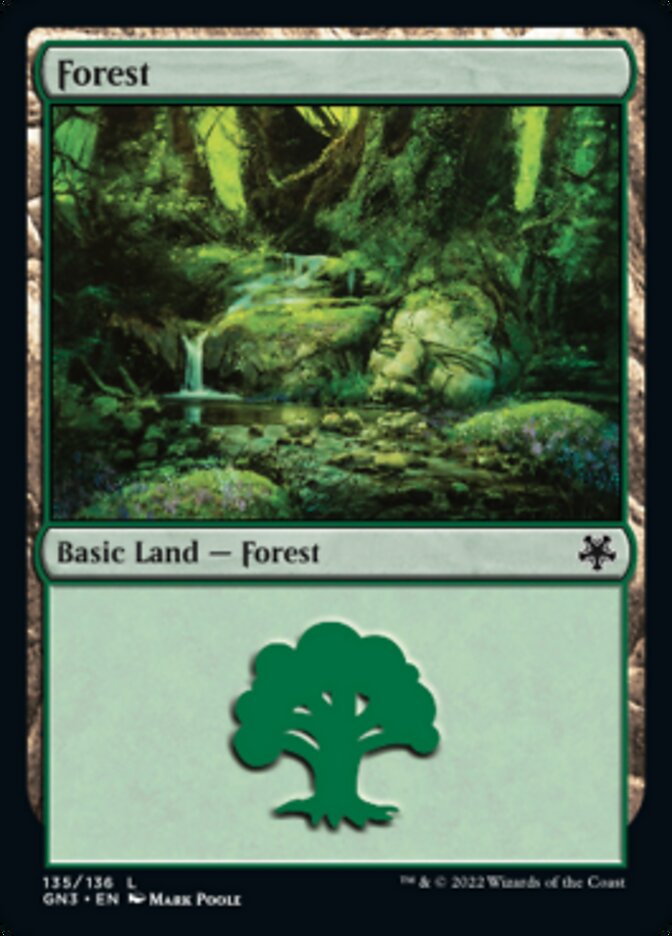 Forest (135) [Game Night: Free-for-All] | Card Merchant Takapuna