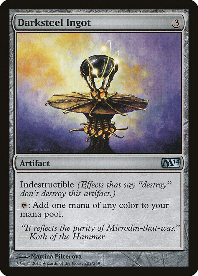 Darksteel Ingot [Magic 2014] | Card Merchant Takapuna