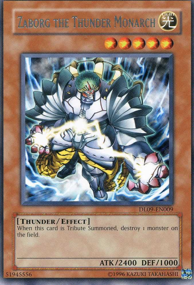 Zaborg the Thunder Monarch (Silver) [DL09-EN009] Rare | Card Merchant Takapuna