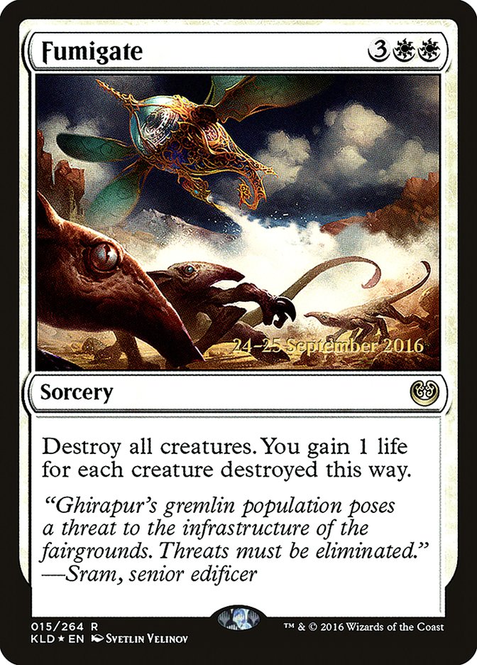 Fumigate [Kaladesh Prerelease Promos] | Card Merchant Takapuna