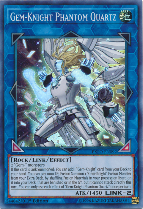 Gem-Knight Phantom Quartz [EXFO-EN092] Super Rare | Card Merchant Takapuna