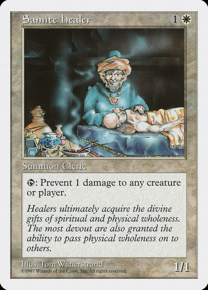 Samite Healer [Fifth Edition] | Card Merchant Takapuna