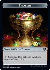 Treasure // Replicated Ring Double-Sided Token [Kaldheim Tokens] | Card Merchant Takapuna