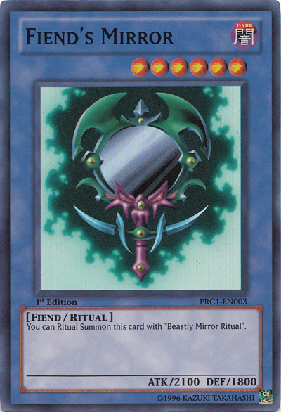 Fiend's Mirror [PRC1-EN003] Super Rare | Card Merchant Takapuna