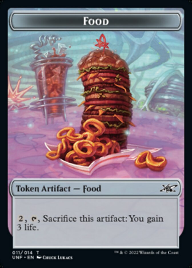 Food (011) Token [Unfinity Tokens] | Card Merchant Takapuna