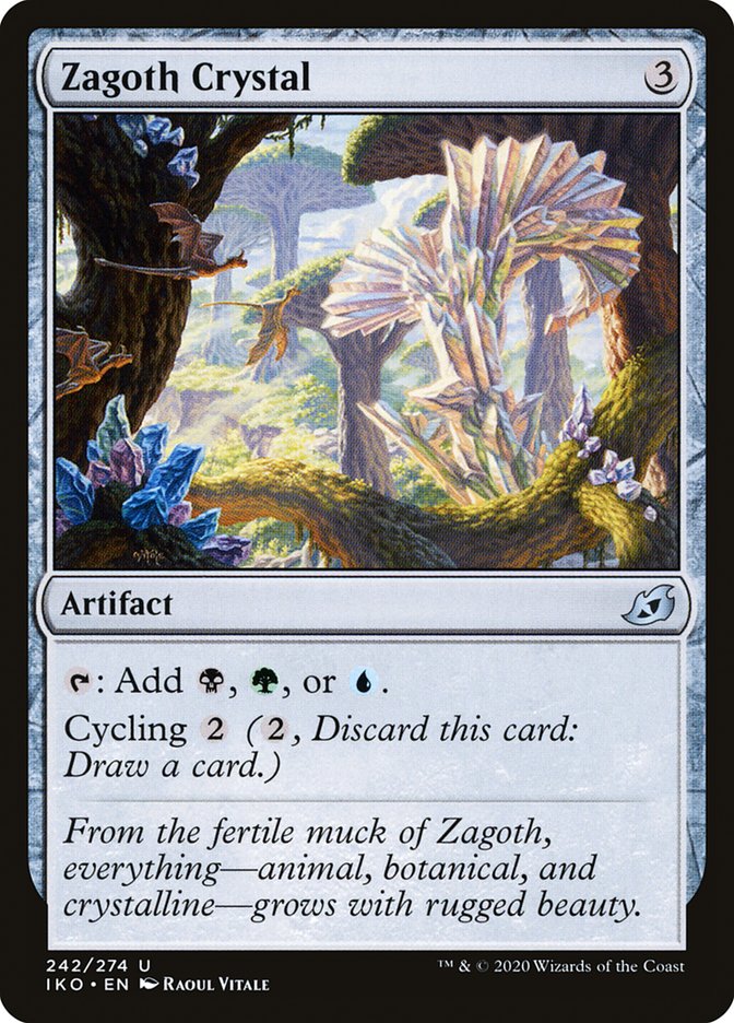 Zagoth Crystal [Ikoria: Lair of Behemoths] | Card Merchant Takapuna