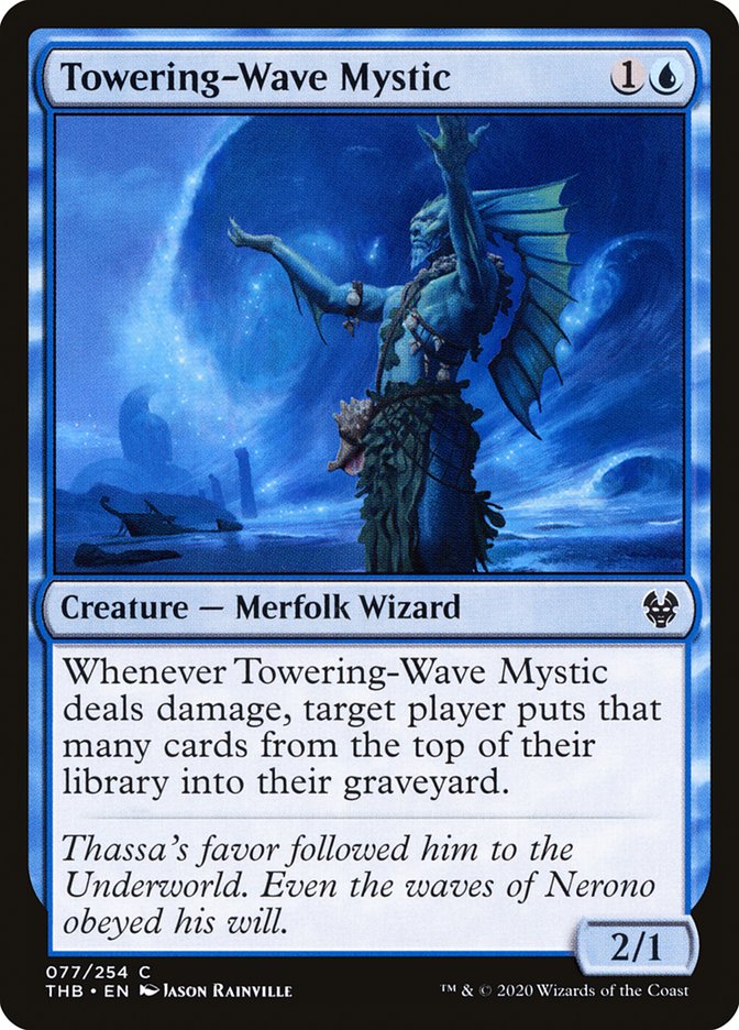 Towering-Wave Mystic [Theros Beyond Death] | Card Merchant Takapuna