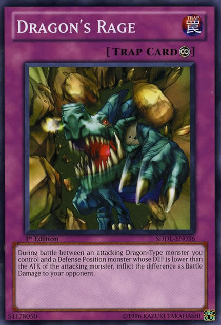 Dragon's Rage [SDDL-EN036] Common | Card Merchant Takapuna