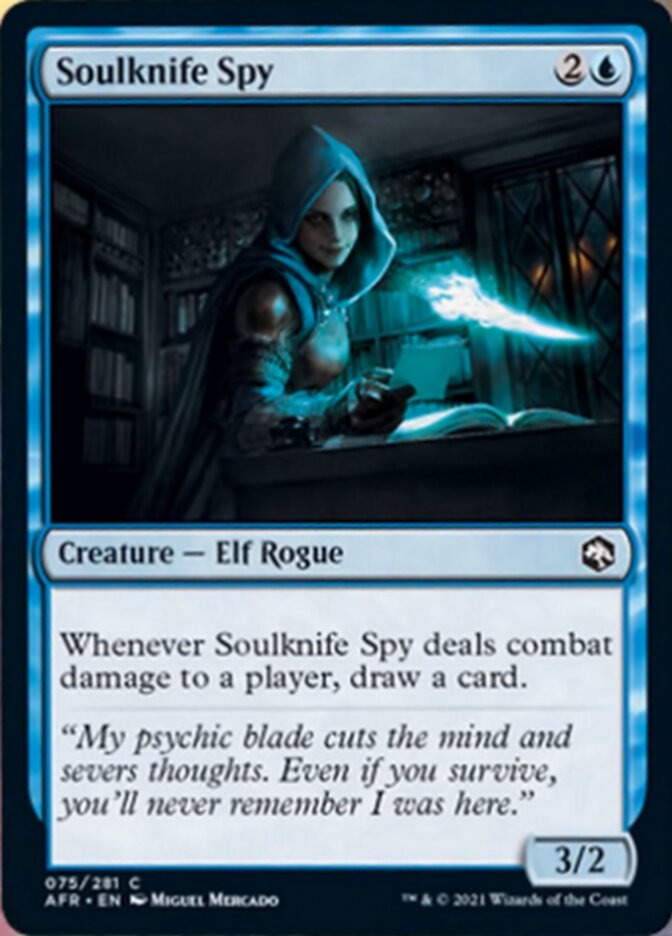 Soulknife Spy [Dungeons & Dragons: Adventures in the Forgotten Realms] | Card Merchant Takapuna