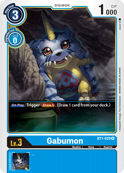 Gabumon [BT1-029] [Release Special Booster Ver.1.0] | Card Merchant Takapuna