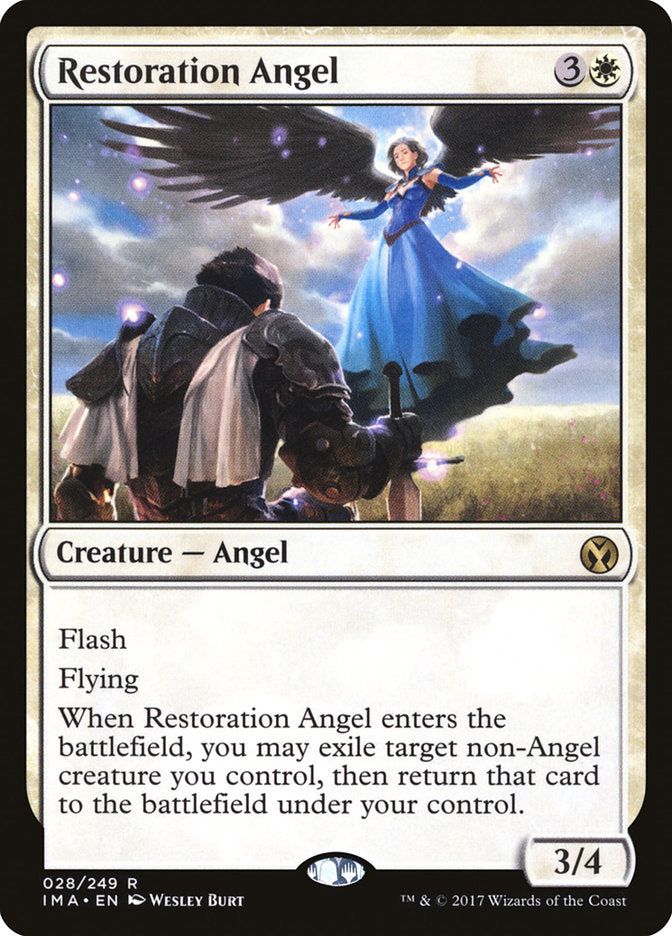 Restoration Angel [Iconic Masters] | Card Merchant Takapuna