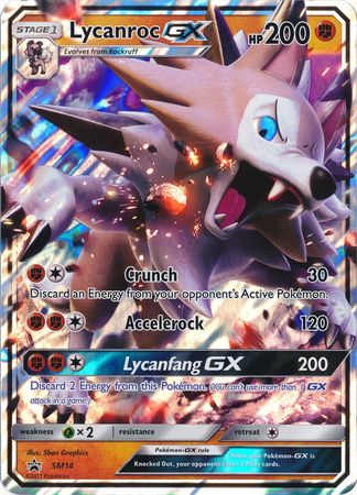 Lycanroc GX (SM14) (Jumbo Card) [Sun & Moon: Black Star Promos] | Card Merchant Takapuna