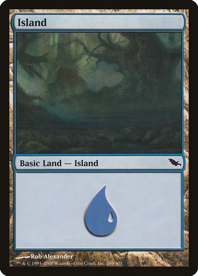 Island (289) [Shadowmoor] | Card Merchant Takapuna