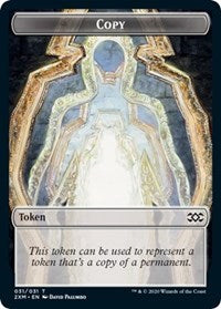 Copy // Saproling Double-Sided Token [Double Masters Tokens] | Card Merchant Takapuna