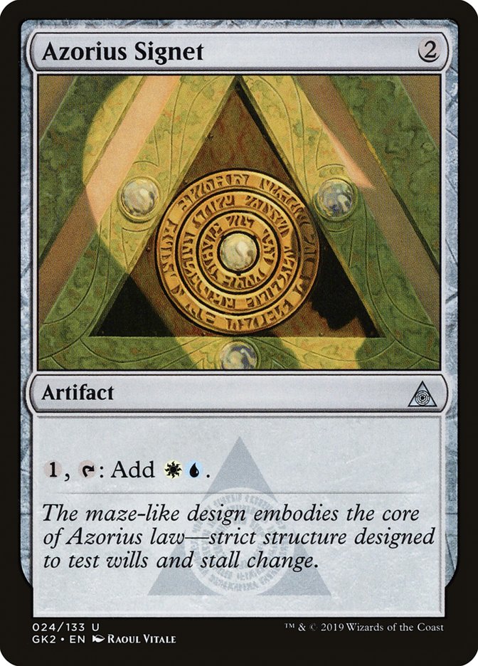 Azorius Signet [Ravnica Allegiance Guild Kit] | Card Merchant Takapuna