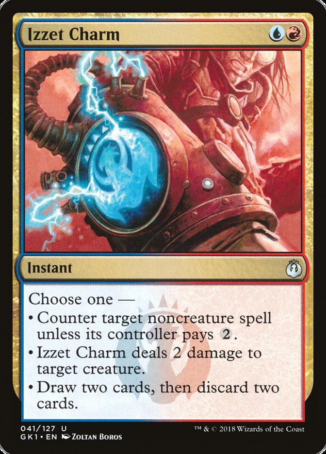 Izzet Charm [Guilds of Ravnica Guild Kit] | Card Merchant Takapuna