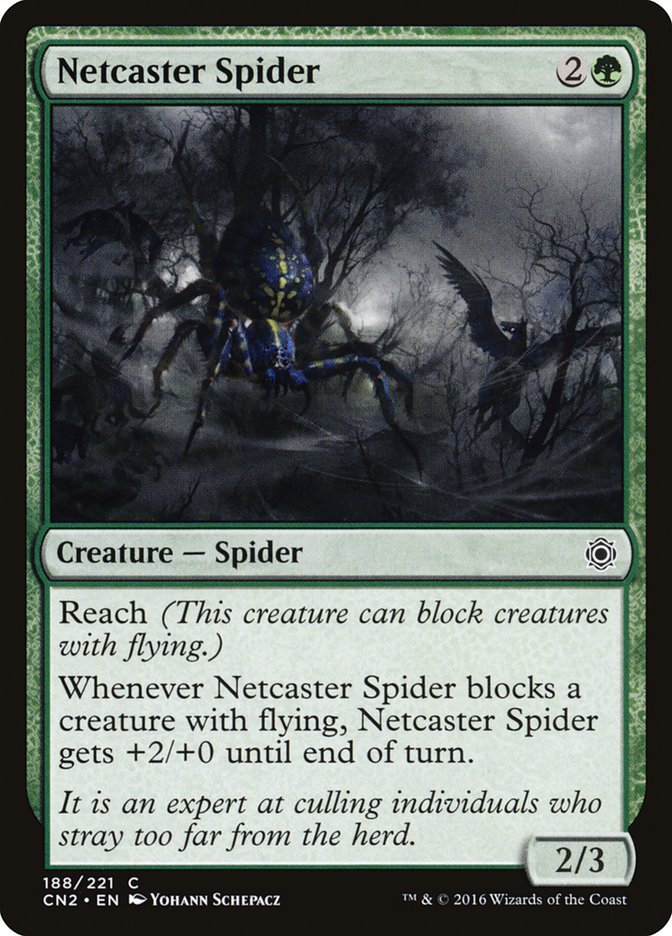 Netcaster Spider [Conspiracy: Take the Crown] | Card Merchant Takapuna