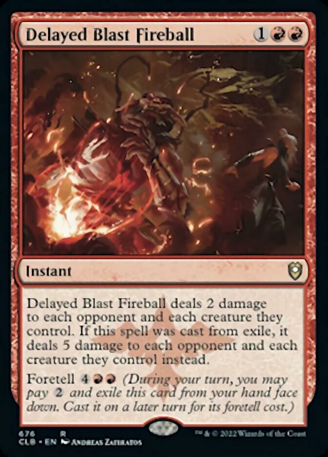 Delayed Blast Fireball [Commander Legends: Battle for Baldur's Gate] | Card Merchant Takapuna