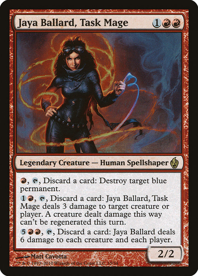 Jaya Ballard, Task Mage [Premium Deck Series: Fire and Lightning] | Card Merchant Takapuna