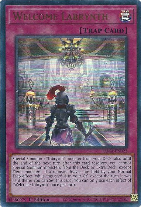 Welcome Labrynth [TAMA-EN023] Ultra Rare | Card Merchant Takapuna