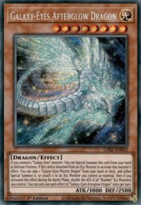 Galaxy-Eyes Afterglow Dragon [LDS2-EN052] Secret Rare | Card Merchant Takapuna