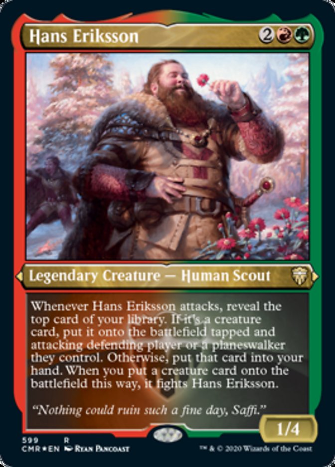 Hans Eriksson (Etched) [Commander Legends] | Card Merchant Takapuna