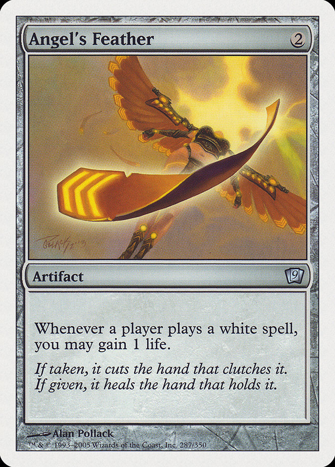 Angel's Feather [Ninth Edition] | Card Merchant Takapuna