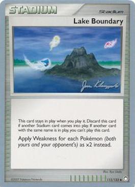 Lake Boundary (112/123) (Psychic Lock - Jason Klaczynski) [World Championships 2008] | Card Merchant Takapuna