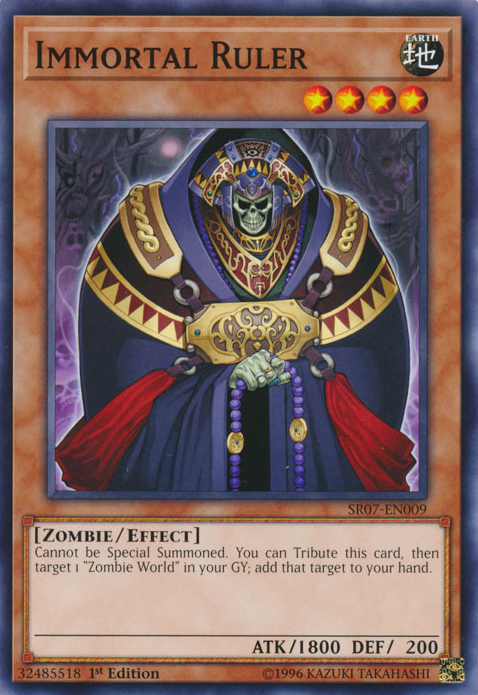 Immortal Ruler [SR07-EN009] Common | Card Merchant Takapuna