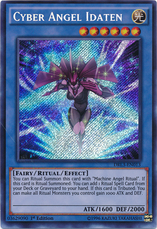 Cyber Angel Idaten [DRL3-EN013] Secret Rare | Card Merchant Takapuna