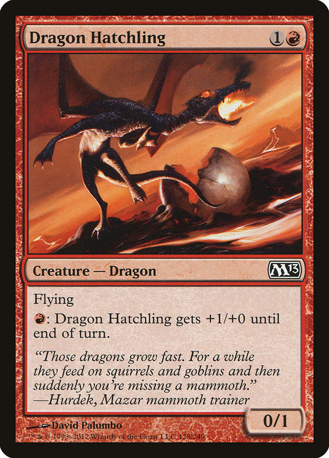 Dragon Hatchling [Magic 2013] | Card Merchant Takapuna