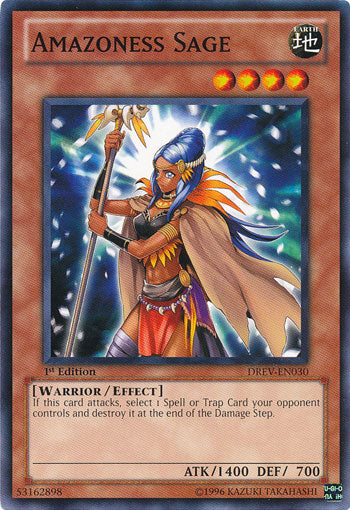 Amazoness Sage [DREV-EN030] Common | Card Merchant Takapuna