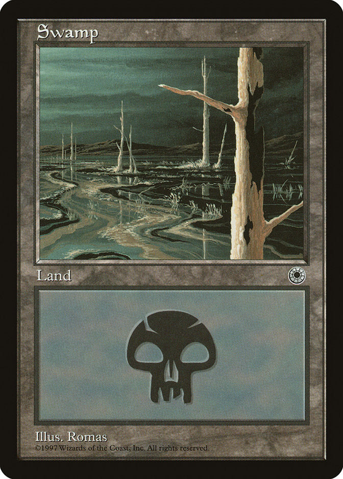 Swamp (White Trees) [Portal] | Card Merchant Takapuna