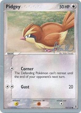 Pidgey (73/112) (Eeveelutions - Jimmy Ballard) [World Championships 2006] | Card Merchant Takapuna