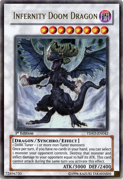 Infernity Doom Dragon [TSHD-EN042] Ultra Rare | Card Merchant Takapuna