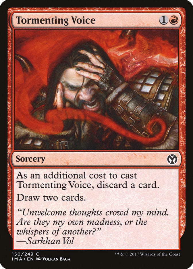 Tormenting Voice [Iconic Masters] | Card Merchant Takapuna