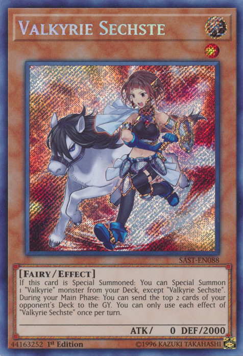 Valkyrie Sechste [SAST-EN088] Secret Rare | Card Merchant Takapuna