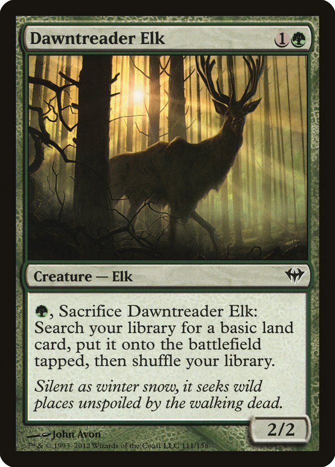 Dawntreader Elk [Dark Ascension] | Card Merchant Takapuna