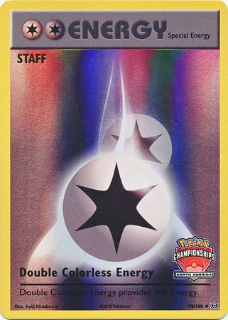 Double Colorless Energy (90/108) (NA Championship Promo Staff) [XY: Evolutions] | Card Merchant Takapuna