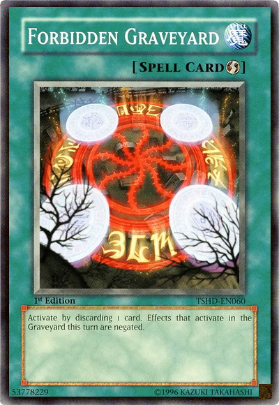 Forbidden Graveyard [TSHD-EN060] Common | Card Merchant Takapuna