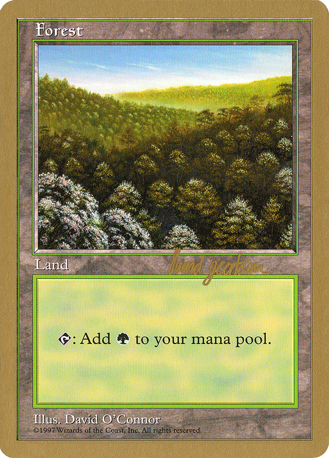 Forest (sg446) (Svend Geertsen) [World Championship Decks 1997] | Card Merchant Takapuna