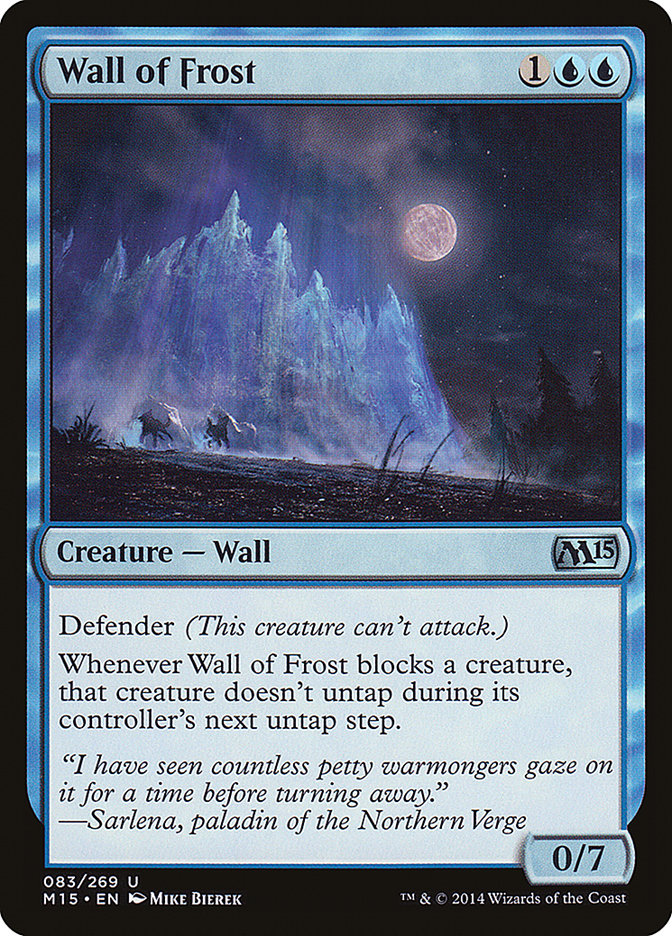 Wall of Frost [Magic 2015] | Card Merchant Takapuna