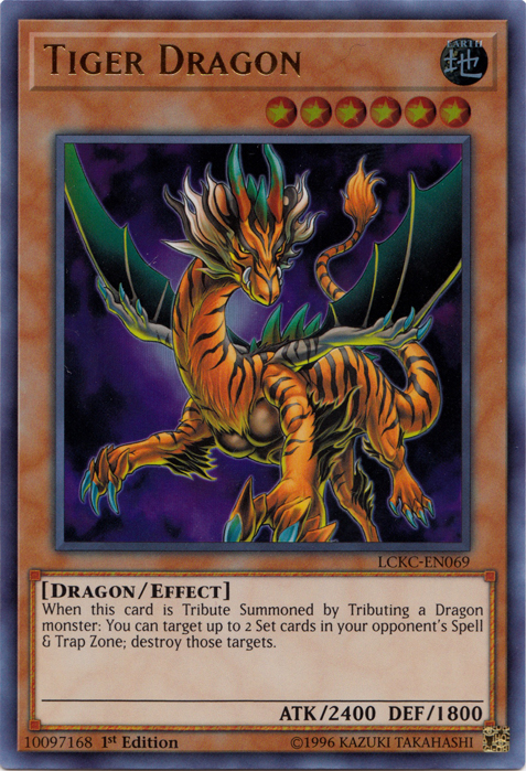 Tiger Dragon [LCKC-EN069] Ultra Rare | Card Merchant Takapuna