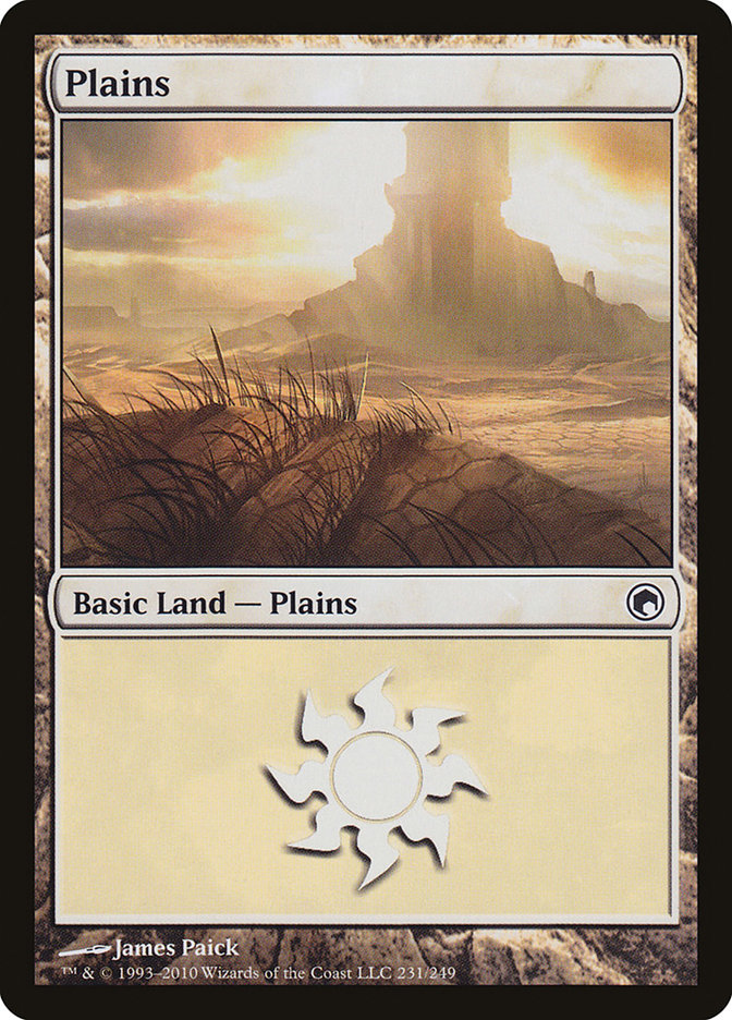 Plains (231) [Scars of Mirrodin] | Card Merchant Takapuna